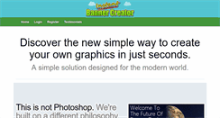 Desktop Screenshot of instantbannercreator.com